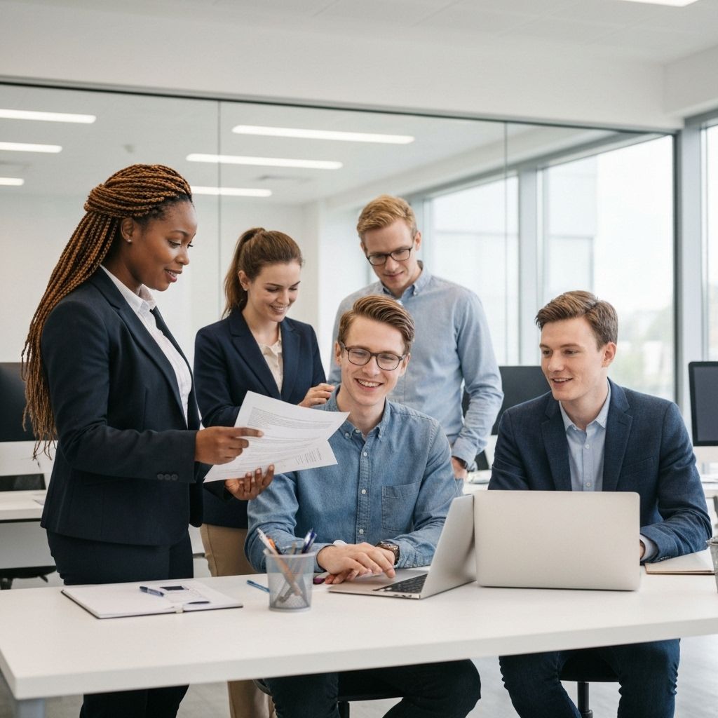 Operations and Finance team working